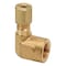 Thrifco Plumbing No. 70-C 3/8 Inch x 1/4 Inch Lead-Free Brass Compression FIP 90 El 4401393 - alternate 1